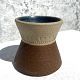 Bornholmsk keramik, Søholm, Vase, 11cm i diameter, 10cm høj, Nr. 3205, *Pæn stand*