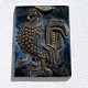 Bornholmsk keramik, Michael Andersen, Relief, Hane, 5071, 18,5cm høj, 14,5cm bred, Design ...