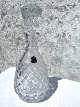 Krystal Karaffel, Med slibninger, 28cm høj, 11cm i diameter *Perfekt stand*