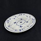 Blue Fluted Plain dish from 1820-1850