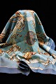 Originalt klassisk Vintage Hermés silketørklæde fra 70érne i flotte farver med klassisk Hermés ...