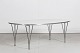 Piet Hein (1905-1996) & Bruno MathssonSofa Elipsebord fremstillet af hvid laminat m/kant ...