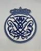 Royal Copenhagen plattefremstillet i anledning af Kong Frederik VIII og Dronning Louises ...