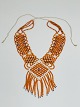 Vintage halssmykke / halskæde af glasperler, 1970'erne, ...