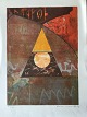 Lene Noer (født 1951):Komposition 1996.Farvelitografi på papir.Sign.: Lene Noer 96Nr. ...