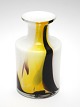 Holmegaard, Cascade vase designet af Per Lütken i 1976. Mundblæst opalhvid glas med indlagte ...
