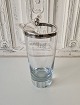 Cocktail kande 
af lyseblåt 
glas med sølv 
montering af 
Olaf Gunnar 
Hjertzell
Stemplet: OGH 
- ...