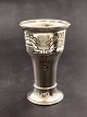 Art nouveau 
bæger 15,5 cm. 
tretårnet sølv 
år 1913 emne 
nr. 511210