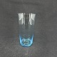 Såblåt sodavandsglas fra Holmegaard
