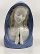Madonna-figur af porcelæn. Wagner & Apel, første halvdel af det 20. århundrede