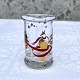 Holmegaard, 
“Golden 
Christmas”, 
Jule dramglas, 
2012, 6cm høj, 
3,5cm i 
diameter *Pæn 
stand*