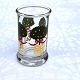 Holmegaard, 
“Golden 
Christmas”, 
Juledram glas, 
1994, 6cm høj, 
3,5cm i 
diameter *Pæn 
stand*