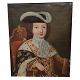 1700-tals oliemaleri.Maleri forestillende Ludvig 16 som barn. Frankrig omkring 1764. Olie på ...