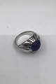 Georg Jensen Sterling Sølv Ring No. 59 Lapis Lazuli 1930-1945 Ring Str 54 (US 6 3/4) Vægt 5.7 gr ...