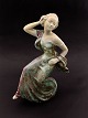 Michael Andersen Bornholm keramik Danserinde H. 46 cm. emne nr. 518062