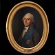 Jens Juel portrætJens Juel, 1745-1802, olie på lærredPortræt forestillende udenrigs- og ...
