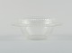 Tidlig René Lalique Nippon-4 lågskål i kunstglas med indlagte luftperler.Cirka 1933.Måler: D ...