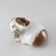 Figur i 
porcelæn nr. 
2480 med motiv 
af et marsvin 
tyggende på 
korn aks
Producent Bing 
& ...