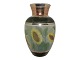 Art Nouveau glas vase i flot kvalitet med signatur fra ca. 1900.Vasen har et fabriksmærke, ...