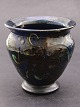 H A Kähler 
keramik vase 
14,5 cm. lille 
brændings fejl 
emne nr. 521361