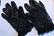Vintage handsker strikkede hækledeSortFlot standVarenr.: L1006