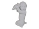 Bing & Grondahl blanc de chine figurine, sea child.The factory mark shows, that this was ...