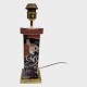 Bordlampe, Goebel, Art Orbis, Gustav Klimt, 41cm høj ( Incl fatning), 12cm bred *Pæn stand*