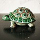 Skildpadde i keramik fra L. Hjorth