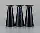 Stölzle-Oberglas AG, three art glass vases, model 