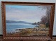 Maleri 
Mariagerfjord 
57 x 76 cm Olie 
på lærred
Evelyn Bøje 
Thorbjørn 
Andersen. er 
født i ...