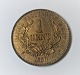 Dansk Vestindien. Frederik VII. 1 cent 1860. Flot velholdt mønt.