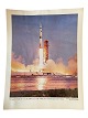 Stort, 
originalt NASA 
farveoffsetfotografi 
fra affyringen 
af Apollo 11 
den 16. juli 
1969 fra ...