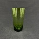 Moss green soda glass from Holmegaard