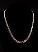 8 karat guld 
halskæde 43 cm. 
B. 0,4-0,65 cm. 
stemplet BH for 
juveler B Hertz 
København emne 
nr. ...