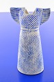 Lisa Larson 
keramik 
figuervase, 
"Garderobe" 
blåhvid kjole 
af glaseret 
keramik. Vase 
højde ...