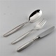 Pikant gafler, 
knive og skeer 
i sølvplet
Producent 
Fredericia sølv
Priser:
Gaffel og ske: 
...