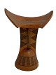 Head rest / "hovedpude" fra Omo dalen i Afrika. Håndlavet ud af ét stykke træ. Smukke ...
