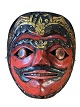 Indonesisk Wayang Topeng teater-maske / danse-maske fra Java eller Bali, senere del af det 20. århundrede.