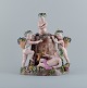 Meissen, stor 
antik 
figurgruppe. 
Sjælden figur 
med drenge og 
vintønde. 
Ca. 1800.
I god stand 
...