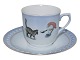 Bing & Grondahl Harald Wiberg Christmas, coffee cup with matching saucer.Decoration number ...