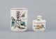 Villeroy & 
Boch, to dele 
”Botanica”, 
porcelænsvase 
og sukkerskål 
dekoreret med 
blomster og ...