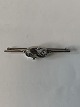Brooch in Silver
Stamped 830s
Length 6.4 cm