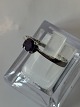 Silver ladies' 
ring with 
swarovski 
amethyst
stamped 925S
Size 64
Nice and well 
maintained ...