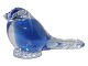 Holmegaard 
kunstglas, 
figur af blå 
fugl.
Disse er lavet 
i 1970'erne som 
fusk på ...