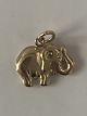 Elefant vedhæng #14 karat Guld
Stemplet 585 
Højde 13,87 mm
Brede 16,30 mm