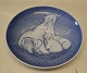 2012 Polar bear 
with cups 15 cm 
 Bing and 
Grondahl 
Mother's Day 
Plate  Motif: 
Greenland Polar 
...