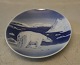 4366 RC Plate 
Polar bear in 
Greenland 11.7 
cm Royal 
Copenhagen In 
mint and nice 
condition