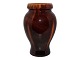 Michael 
Andersen 
keramik fra 
Bornholm tidlig 
vase med brun 
flydeglasur.
Dekorationsnummer 
...