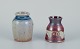 Elly Kuch 
(1929-2008) og 
Wilhelm Kuch 
(1925-2022). To 
unika 
keramikvaser. 
Den ene vase 
med ...