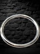 A. Dragsted specially made sterling silver bangle. dia. 8.5. weighs 100.3g
